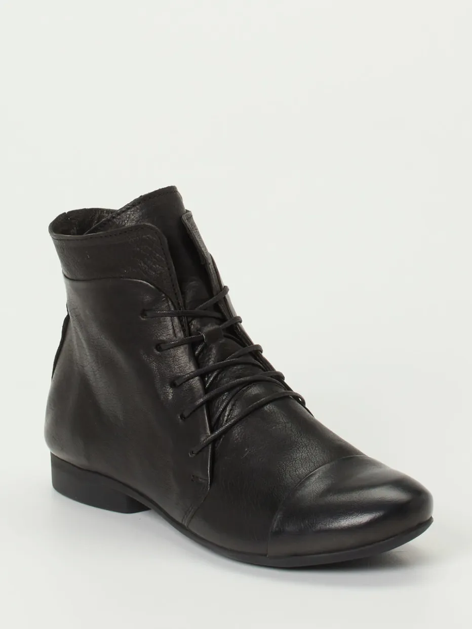 Damen Think – Schnürstiefelette aus Kalbleder