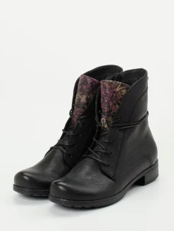 Damen Think – Schnürstiefelette aus Ziegenleder