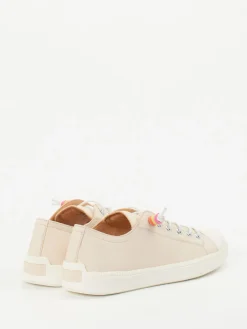 – Sneaker aus Kalbleder in Cremeweiß*Think Best