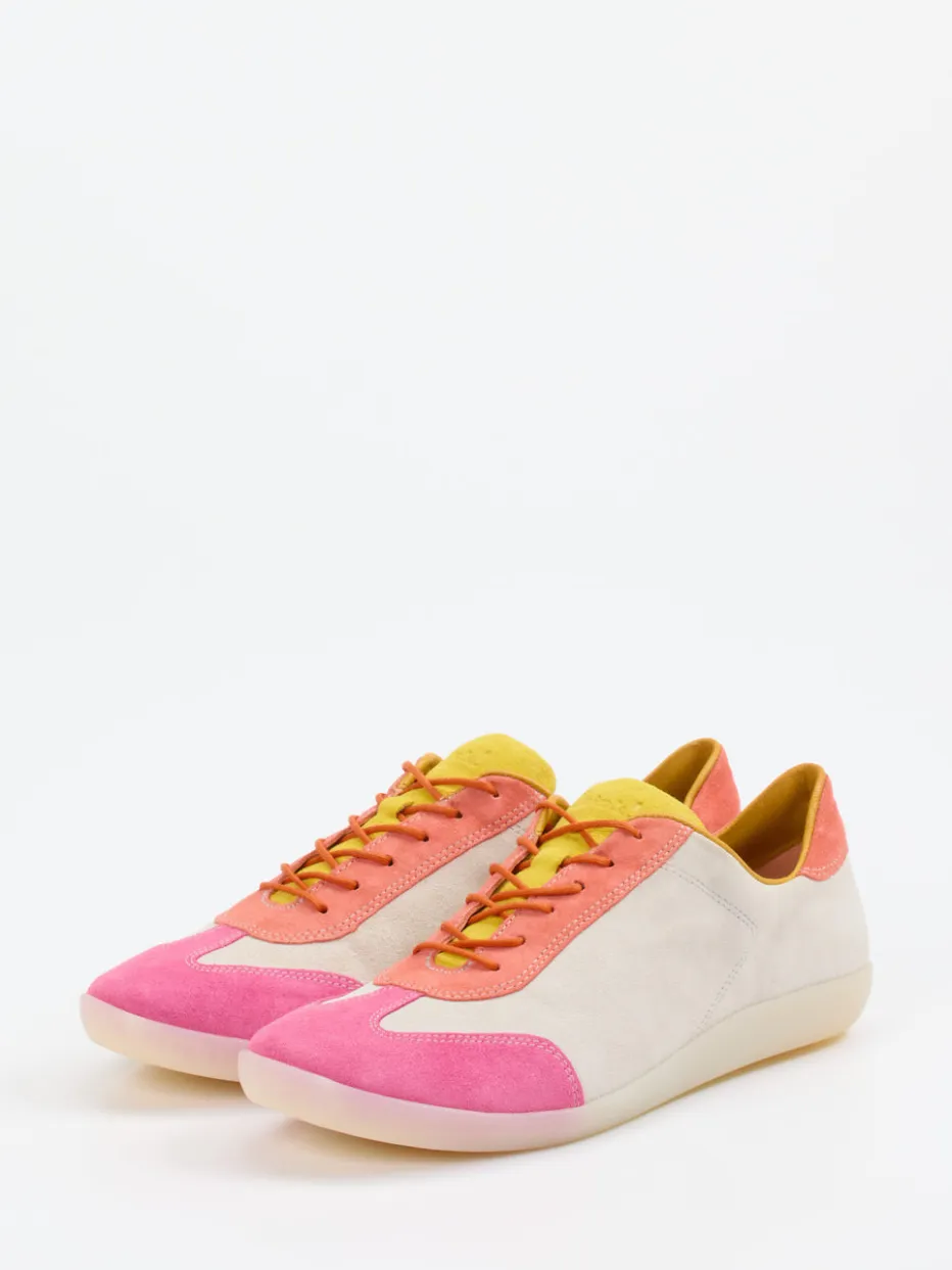 Damen Think – Sneaker aus Veloursleder im Color-Blocking