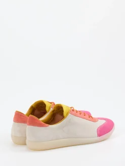 Damen Think – Sneaker aus Veloursleder im Color-Blocking