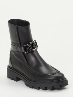 Damen Tod's – Biker-Stiefelette aus Kalbleder