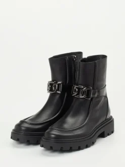 Damen Tod's – Biker-Stiefelette aus Kalbleder