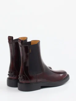 – Chelsea Boots aus Hochglanzleder Bordeaux*Tod's Best