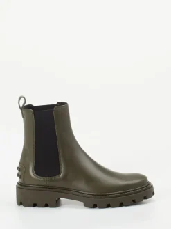 – Chelsea Boots aus Kalbleder Oliv*Tod's Best