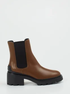 Damen Tod's – Chelsea Boots aus Kalbleder in