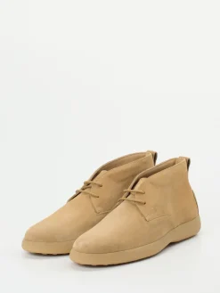 Herren Tod's – Desert Boots aus Veloursleder sandbeige