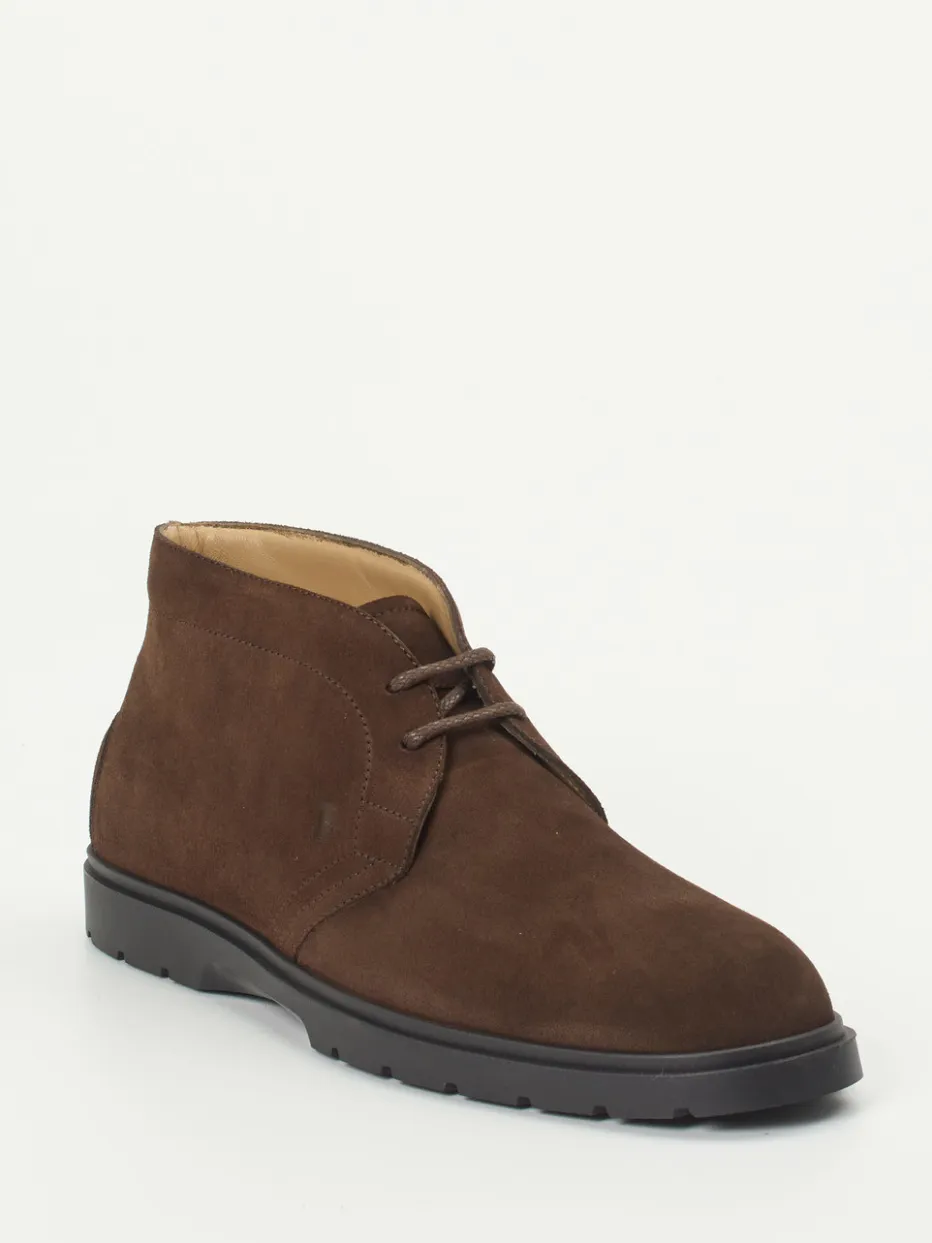 Herren Tod's – Desert Boots aus Veloursleder Dunkel