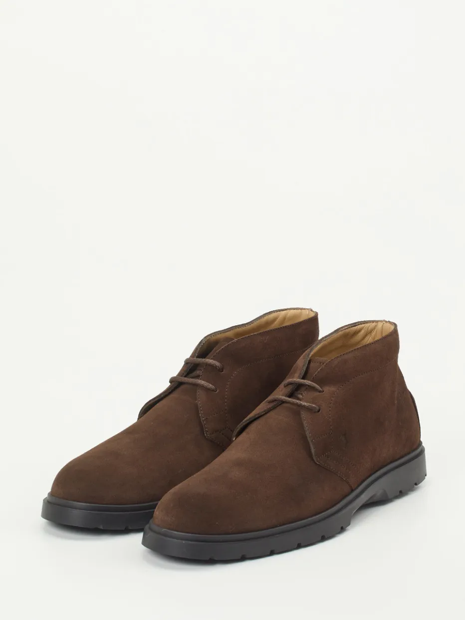 Herren Tod's – Desert Boots aus Veloursleder Dunkel