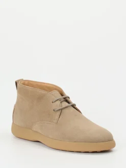 Herren Tod's – Desert Boots aus Veloursleder sandbeige