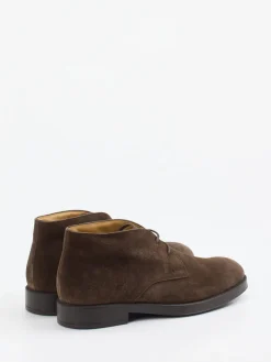 Herren Tod's – Desert Boots aus Veloursleder Dunkel