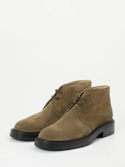 Herren Tod's – Desert Boots aus Veloursleder schlamm
