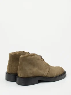 Herren Tod's – Desert Boots aus Veloursleder schlamm