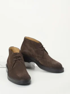 – Desert Boots aus Veloursleder Dunkel*Tod's