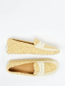 Damen Tod's – Loafer aus Bouclé-Textil in