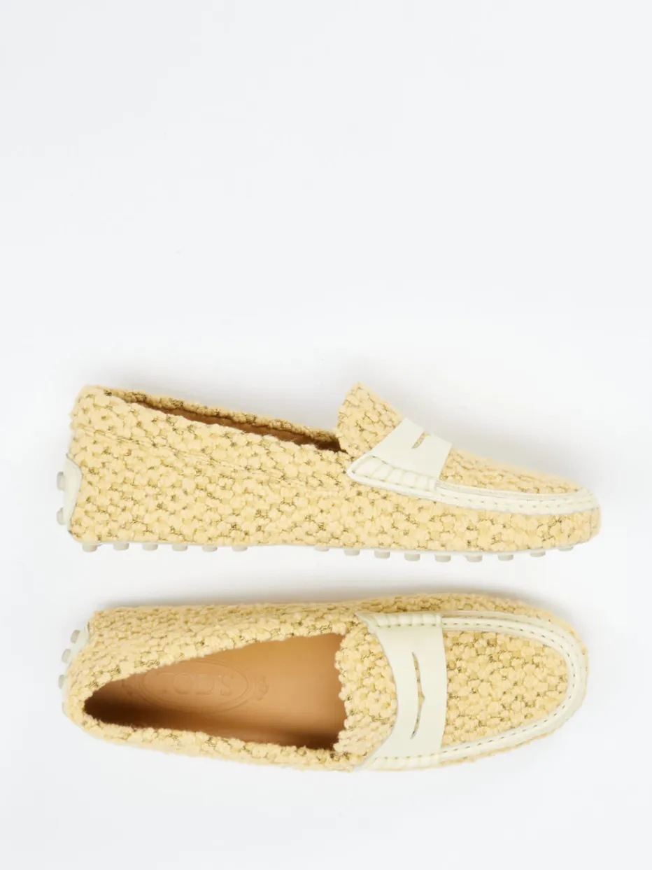 Damen Tod's – Loafer aus Bouclé-Textil in