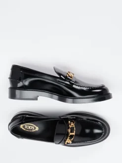 Damen Tod's – Loafer aus Hochglanzleder