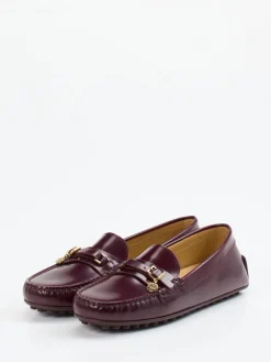 – Loafer aus Hochglanzleder in Bordeaux*Tod's Hot
