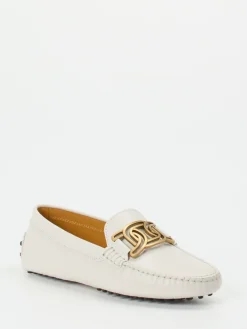 Damen Tod's – Loafer aus Kalbleder mit Goldkette