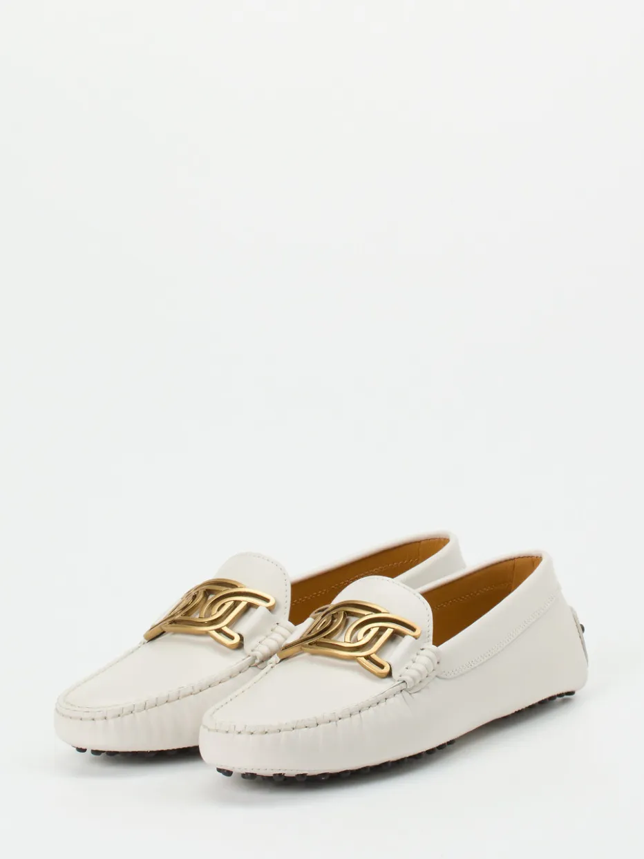 Damen Tod's – Loafer aus Kalbleder mit Goldkette