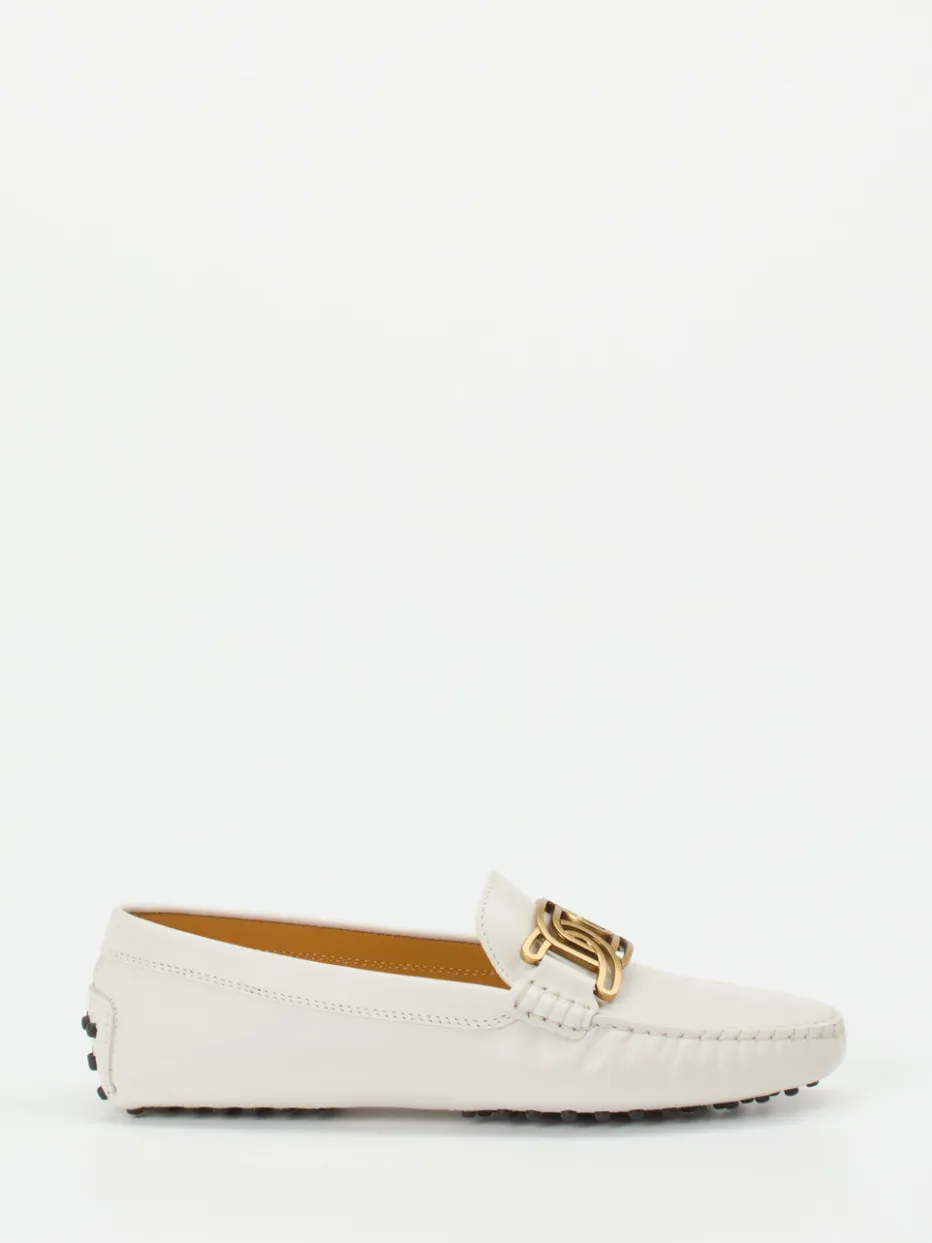 Damen Tod's – Loafer aus Kalbleder mit Goldkette
