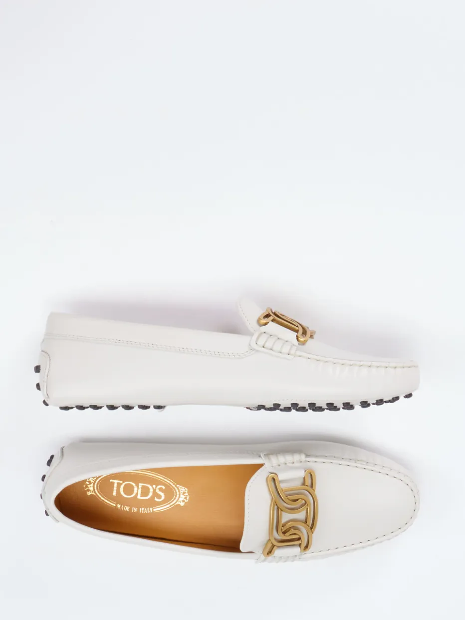 Damen Tod's – Loafer aus Kalbleder mit Goldkette