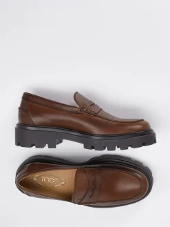 Herren Tod's – Loafer aus Kalbleder in Mittel