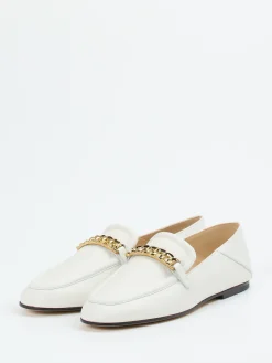 Damen Tod's – Loafer aus Lammleder in Off-White