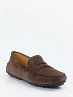 Herren Tod's – Loafer aus Veloursleder in