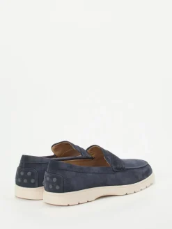 – Loafer aus Veloursleder in Nacht*Tod's New