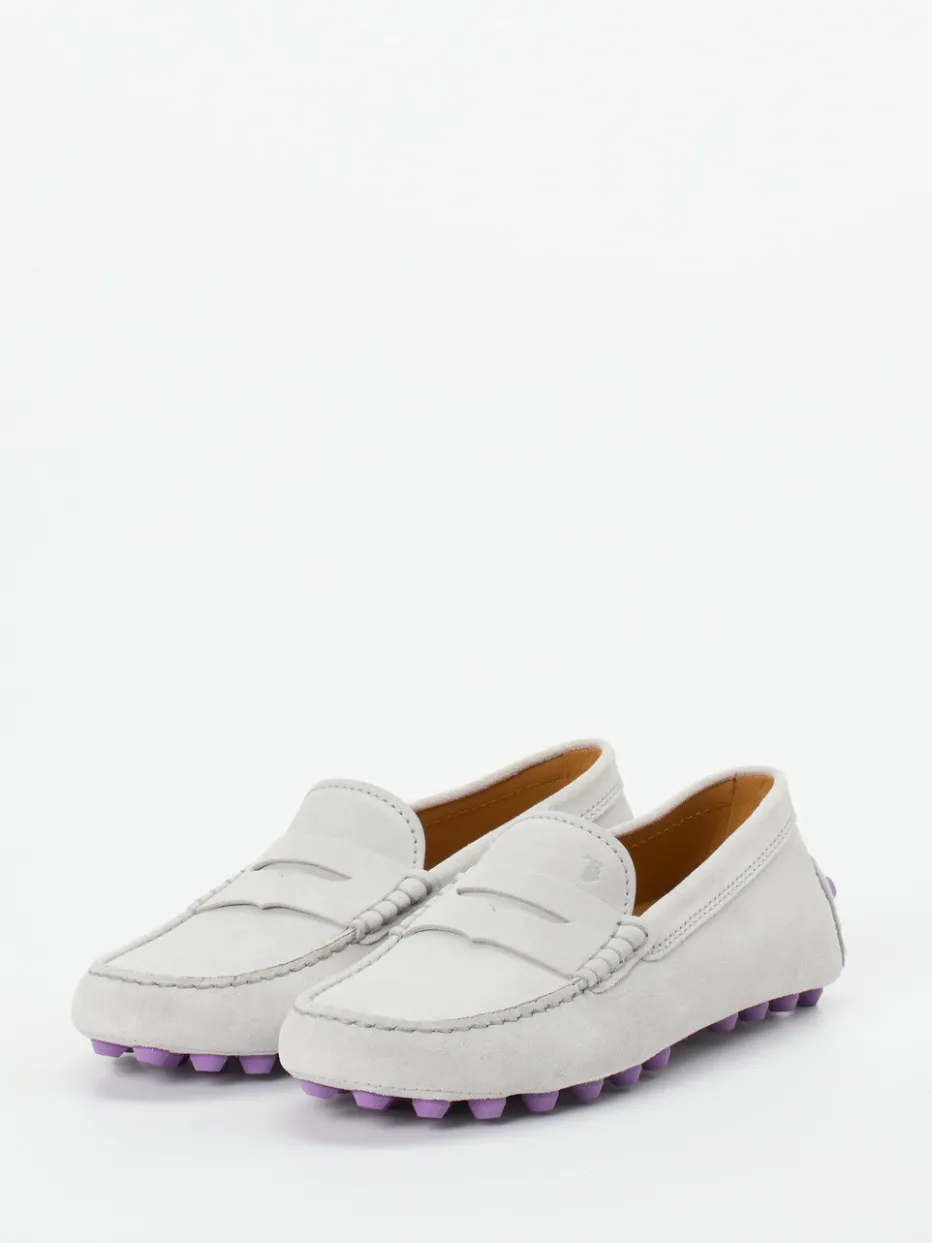 – Loafer aus Veloursleder in Hell*Tod's New