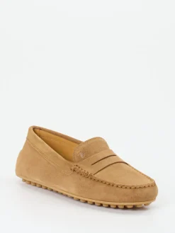 – Loafer aus Veloursleder sandbeige*Tod's Outlet