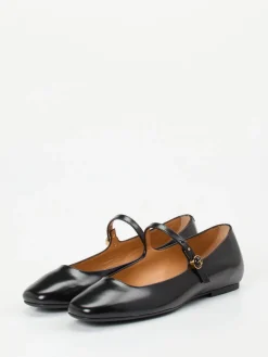 Damen Tod's – Mary Jane Ballerinas aus Hochglanzleder