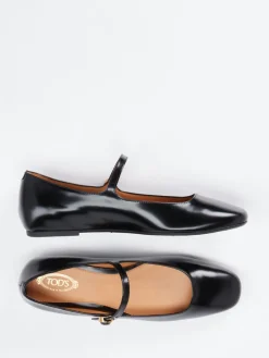 Damen Tod's – Mary Jane Ballerinas aus Hochglanzleder