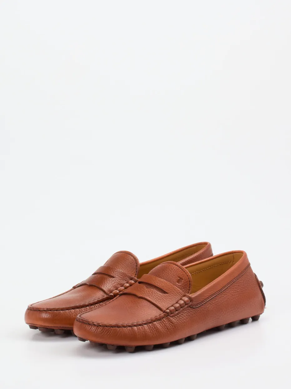 Damen Tod's – Mokassin aus Kalbleder Cognacbraun