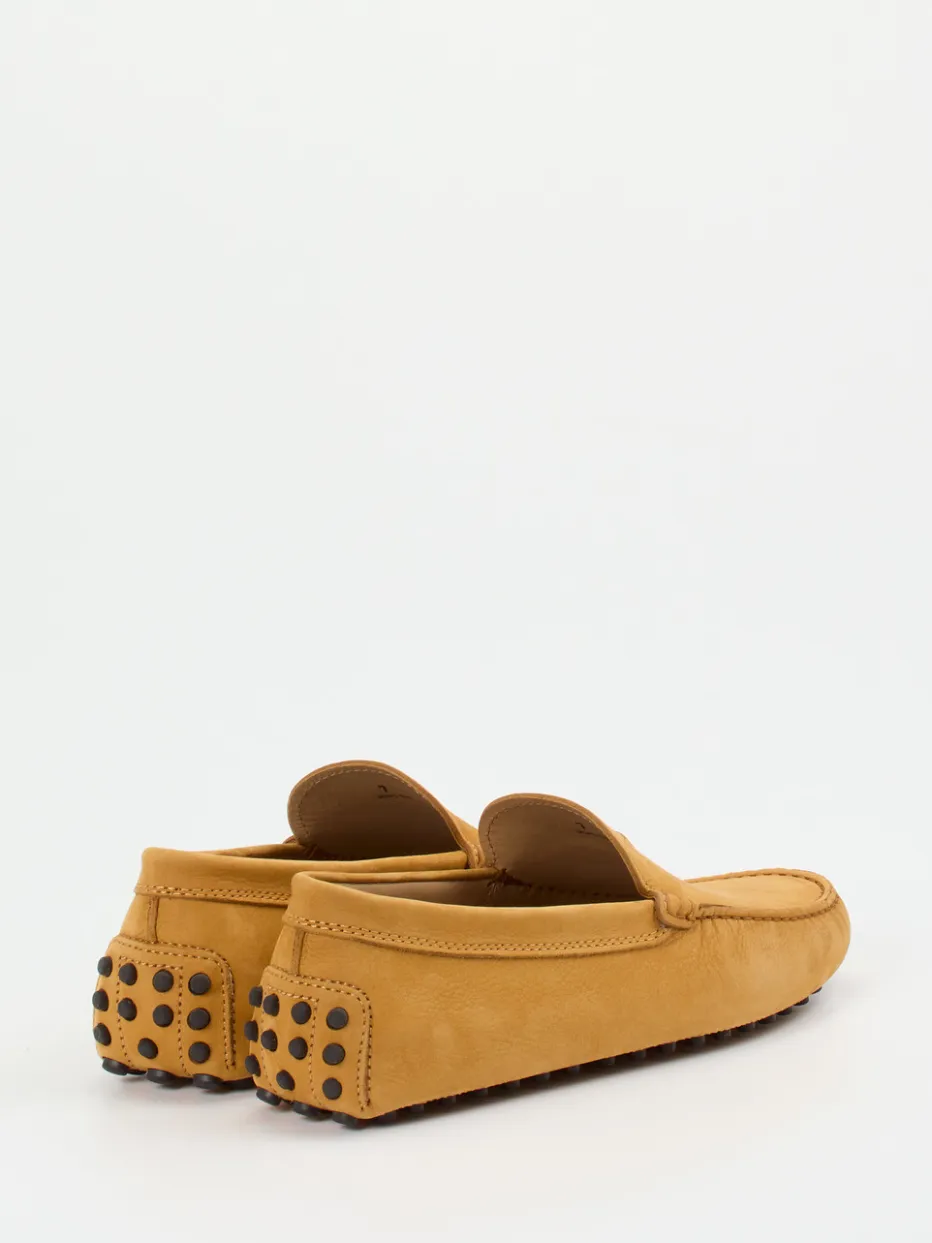 Herren Tod's – Mokassin aus Nubukleder in Honiggelb