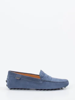 Damen Tod's – Mokassin aus Veloursleder jeans