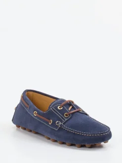 – Mokassin aus Veloursleder Marine*Tod's Discount