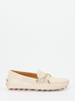 Damen Tod's – Mokassins aus Kalbleder in Cremebeige