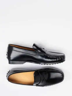 Herren Tod's – Penny Loafer aus Hochglanzleder