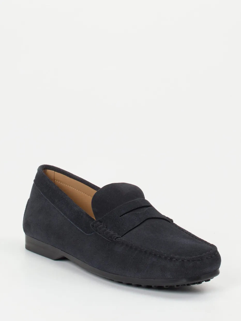 Herren Tod's – Penny Loafer aus Veloursleder in