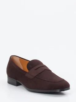 – Penny Loafer aus Veloursleder Dunkel*Tod's