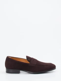 – Penny Loafer aus Veloursleder Dunkel*Tod's