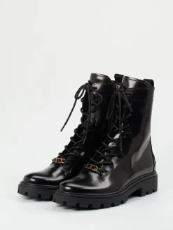 – Schnürboots aus Hochglanzleder*Tod's Clearance