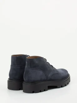 – Schnürboots aus Veloursleder Dunkel*Tod's New