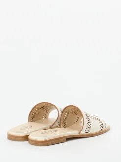 – Slides aus Kalbleder in Creme*Tod's Online