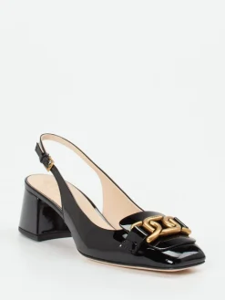 Damen Tod's – Slingback-Pumps aus Lackleder