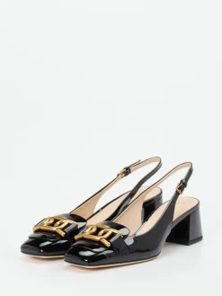 Damen Tod's – Slingback-Pumps aus Lackleder