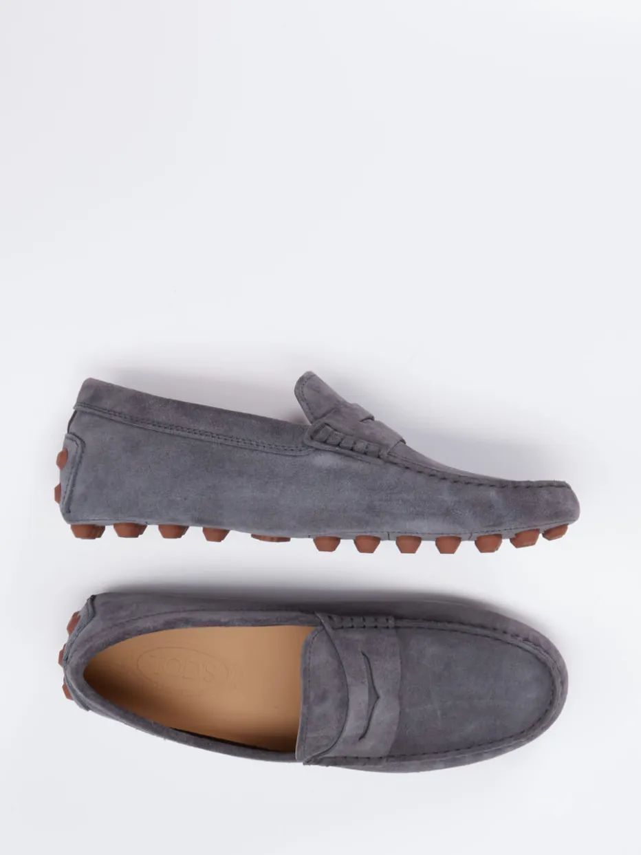 – Slipper aus Veloursleder in Anthrazit*Tod's