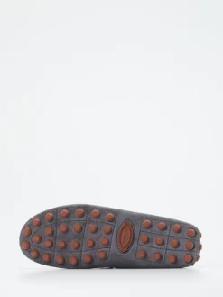 – Slipper aus Veloursleder in Anthrazit*Tod's